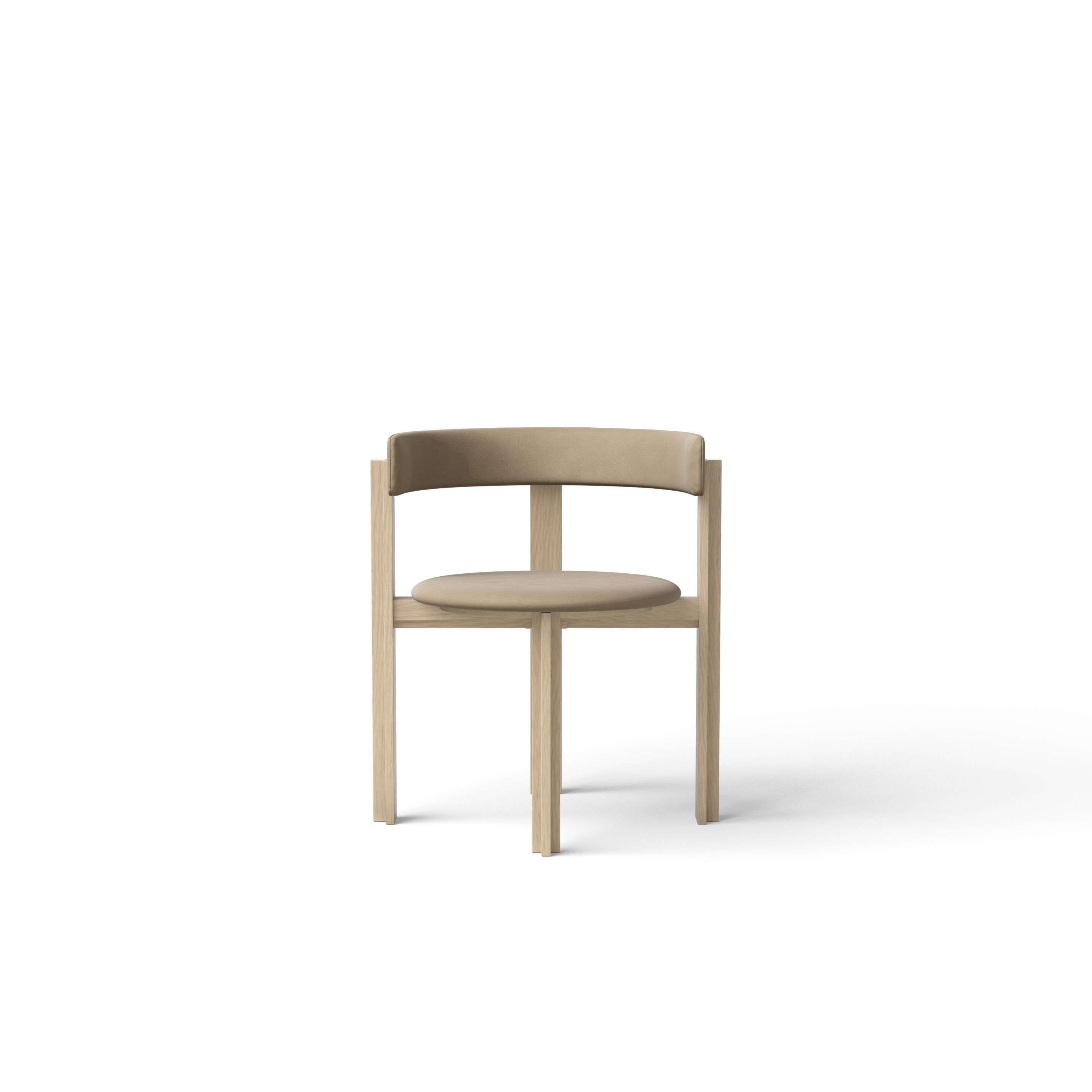 Дубовый стул с мягким сиденьем Karakter Principal ARCH-00109418 - Вид №48