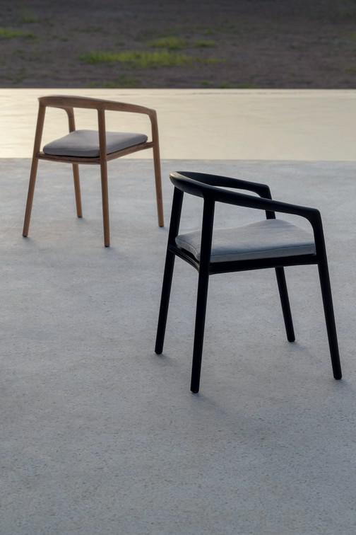 Табурет 47 teak nero Manutti Solid MNST04 - Вид №37