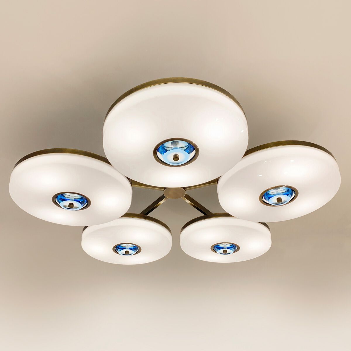 Акриловый потолочный светильник GASPARE ASARO IRIS N5 ARCH-00090204 - Вид №1