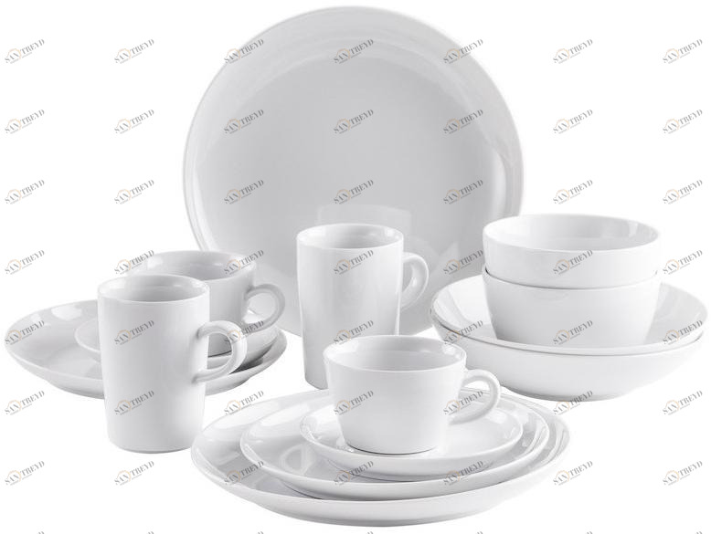 39E199A90039C Пять чувств дизайн 2 Go набор для 2-х человек 14 штук белых Kahla-porzellan 