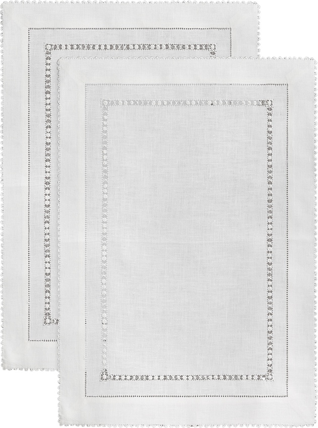 10616538 Крестецкая строчка Набор салфеток под приборы 50x35см Ткань 