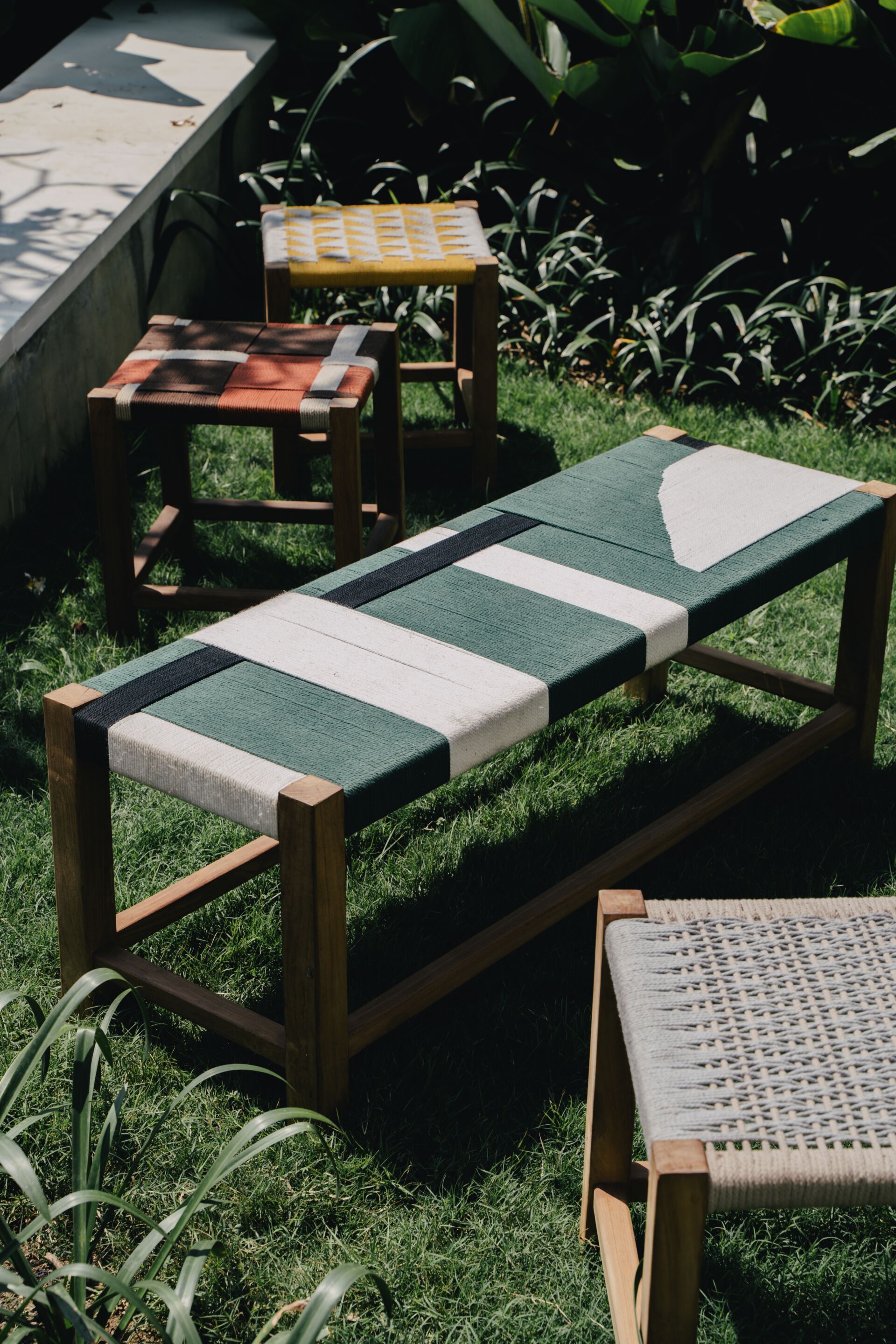 Садовая скамейка из тикового дерева cbdesign Виареджо ARCH-00098998 - Вид №10