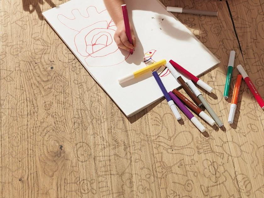 mafi Дубовый пол Carving C004 bkw - Вид №2