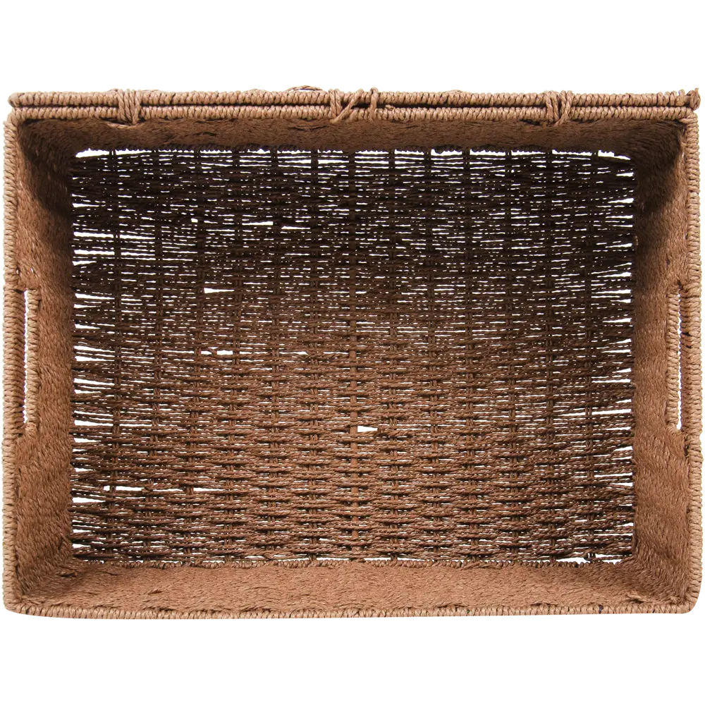 Корзина для хранения 38x18x28 см бумажный шпагат цвет коричневый 82280882 STLM-2205109 Santreyd - Вид №2