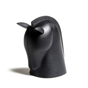 QL10295-BK Держатель для зубочисток unicorn, черный Qualy