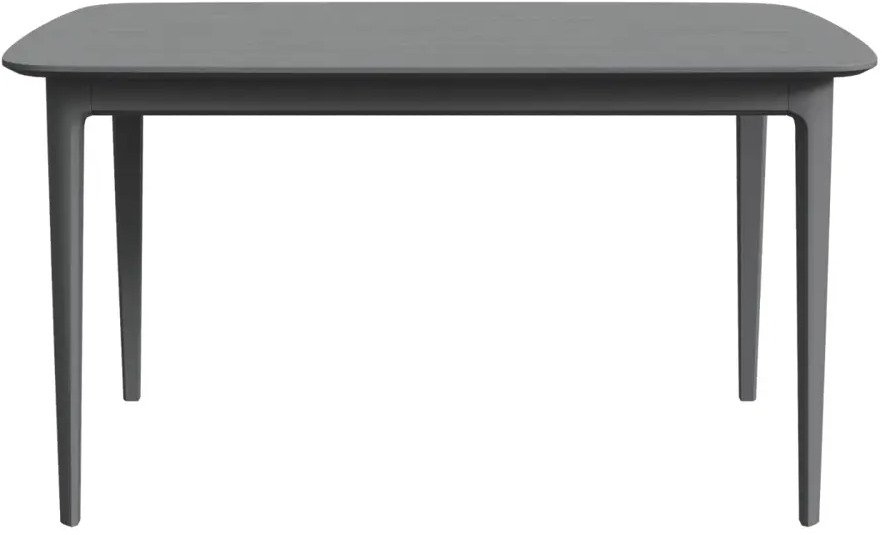 91313551 Обеденный стол прямоугольный Ellipse Furniture Tammi 140x75x90 см дерево цвет серый STLM-0865957