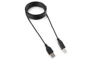 16249503 Кабель USB 2.0 A(M)/B(M), 3м, пакет GCC-USB2-AMBM-3M Гарнизон