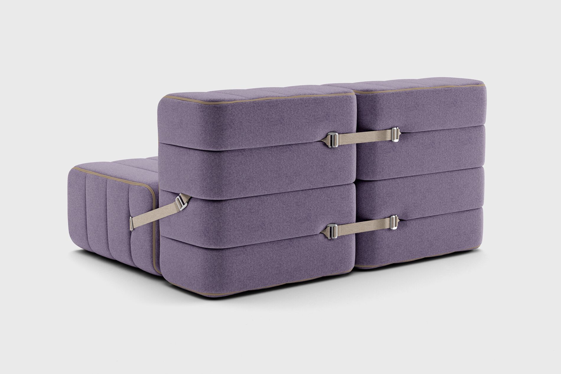 2-местный модульный тканевый диван AMBIVALENZ Curt ARCH-00047021 - Вид №41