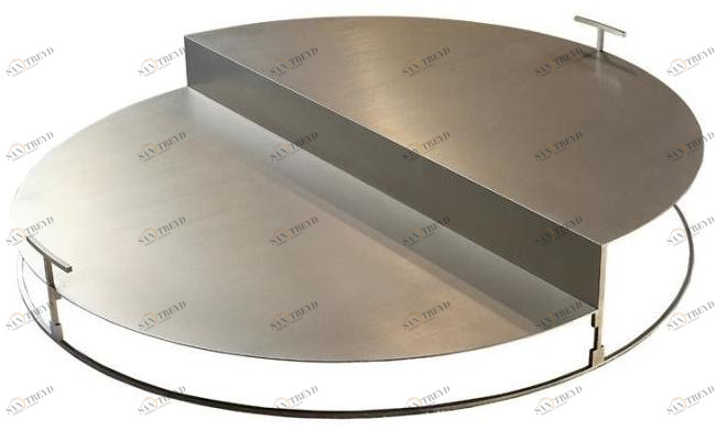 Casamilano Низкий круглый столик из стали sun-id-1410584