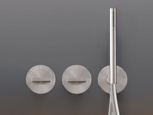 Термостатический смеситель для душа из нержавеющей стали с ручным душем