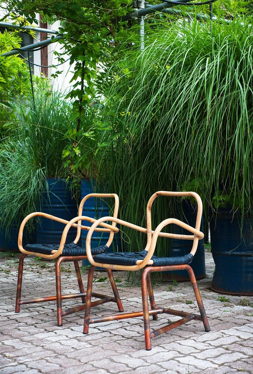 BAXTER Садовый стул с подлокотниками Manila sun-id-1457361 - Вид №2