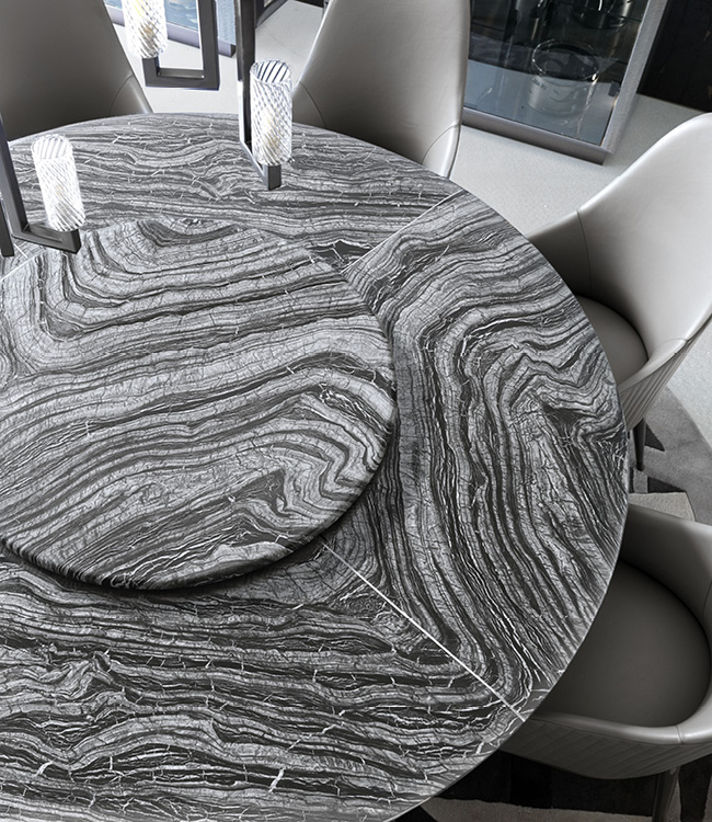 3915 Mirage круглый стол с мраморной столешницей - giorgio collection - Вид №2