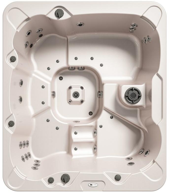 Albatros Прямоугольный мини-бассейн с хромотерапией на 6 мест  04csp222  - Вид №4