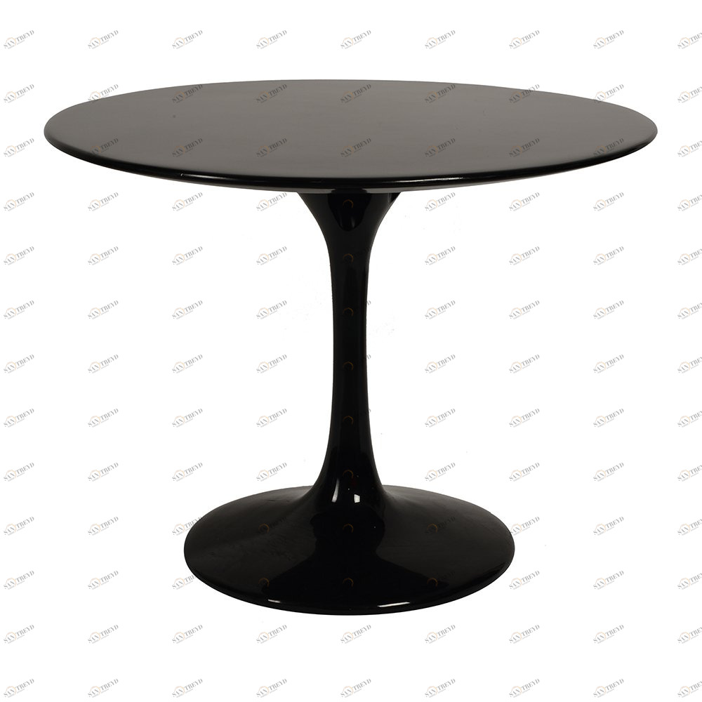 Журнальный столик черный круглый Eero Saarinen Style Tulip Table SOHO DESIGN TULIP 131565 Черный