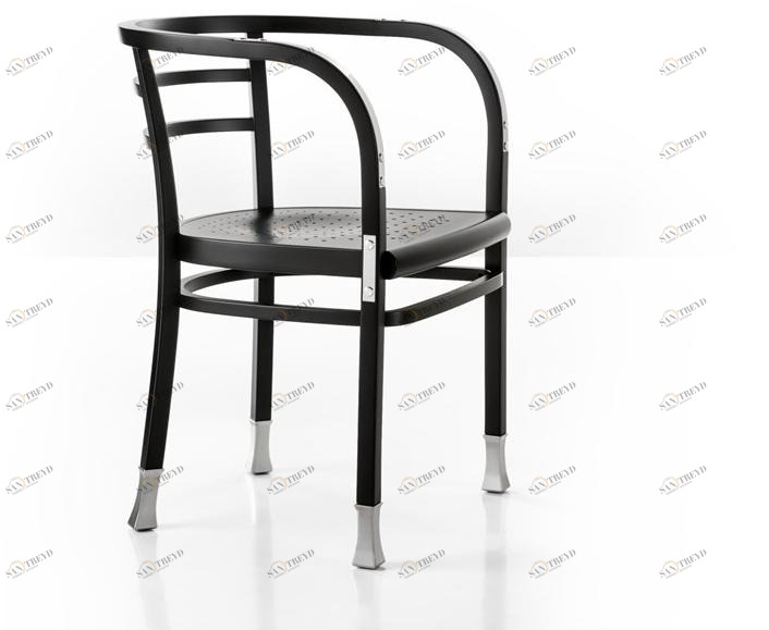 Wiener GTV Design Стул из бука с подлокотниками Postsparkasse sun-id-1346165