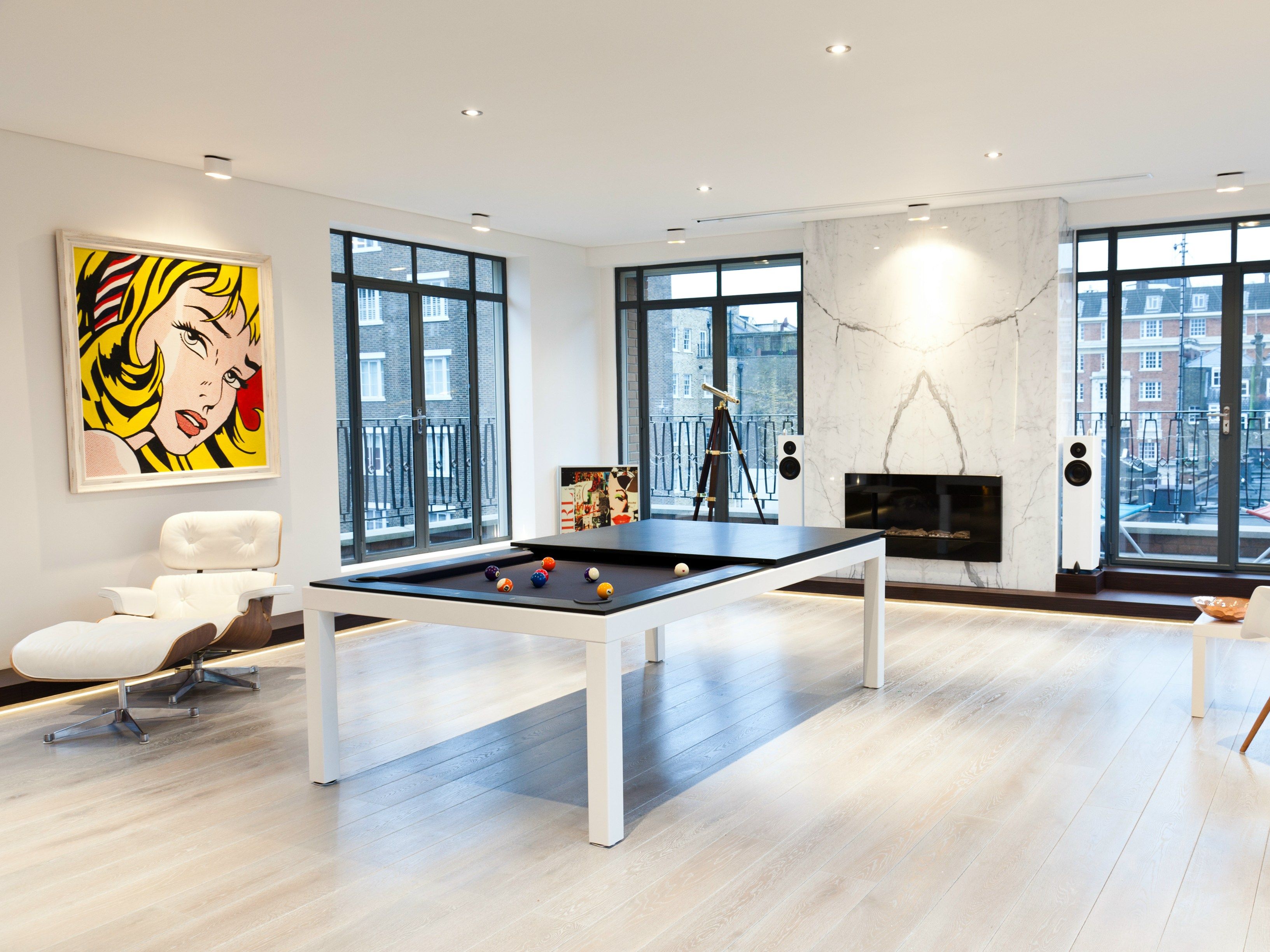 Стальной бильярдный стол Fusiontables Saluc ARCH-00109152 - Вид №2