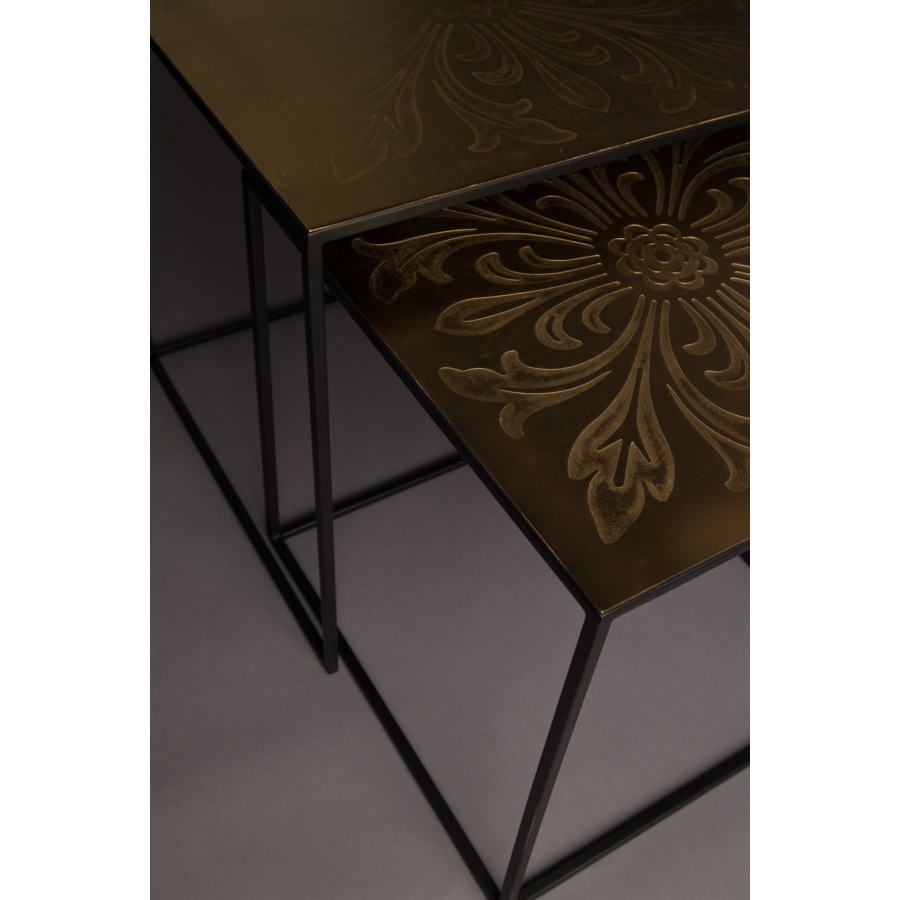 Набор столиков Saffra, 2 шт Dutchbone 2300105 - Вид №5