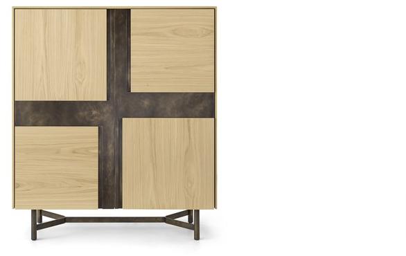 Arte Brotto Комод деревянный с распашными дверцами Leonardo L1950 - Вид №2