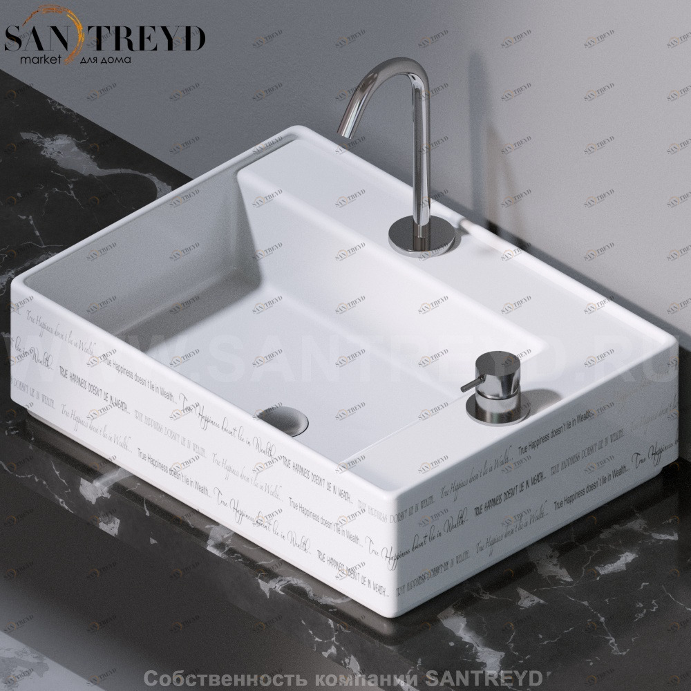 L640420P Накладная раковина на столешницу  прямоугольная A. e T. Italia Fly AeT ITALIA