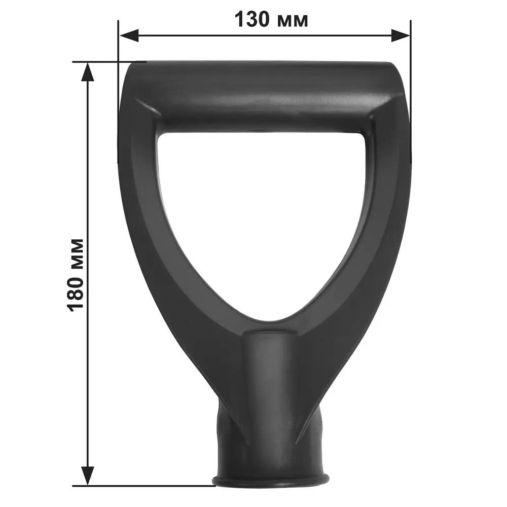 Ручка для черенка Дельта пластик 18 см STLM-2087644 - Вид №2