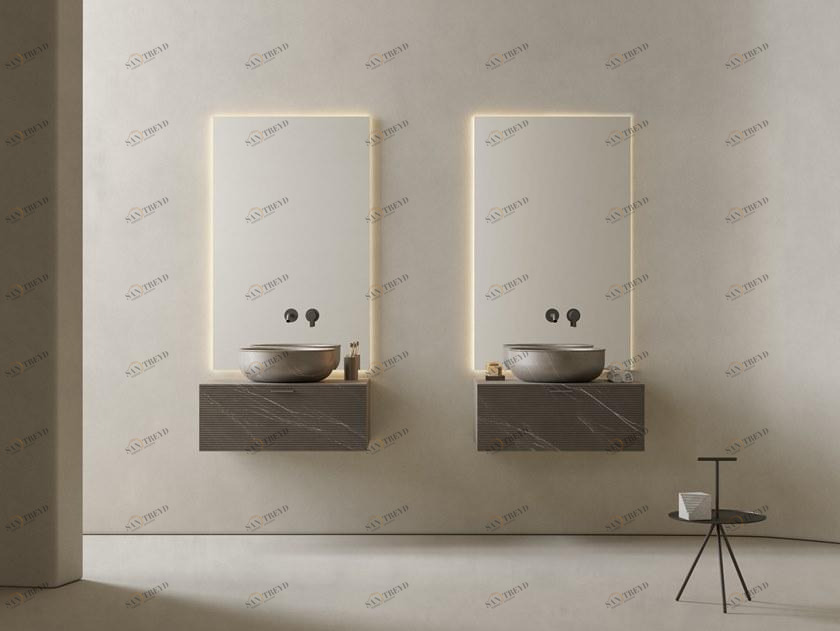 INBANI Настенная тумба под умывальник из мрамора Grate sun-id-1460296