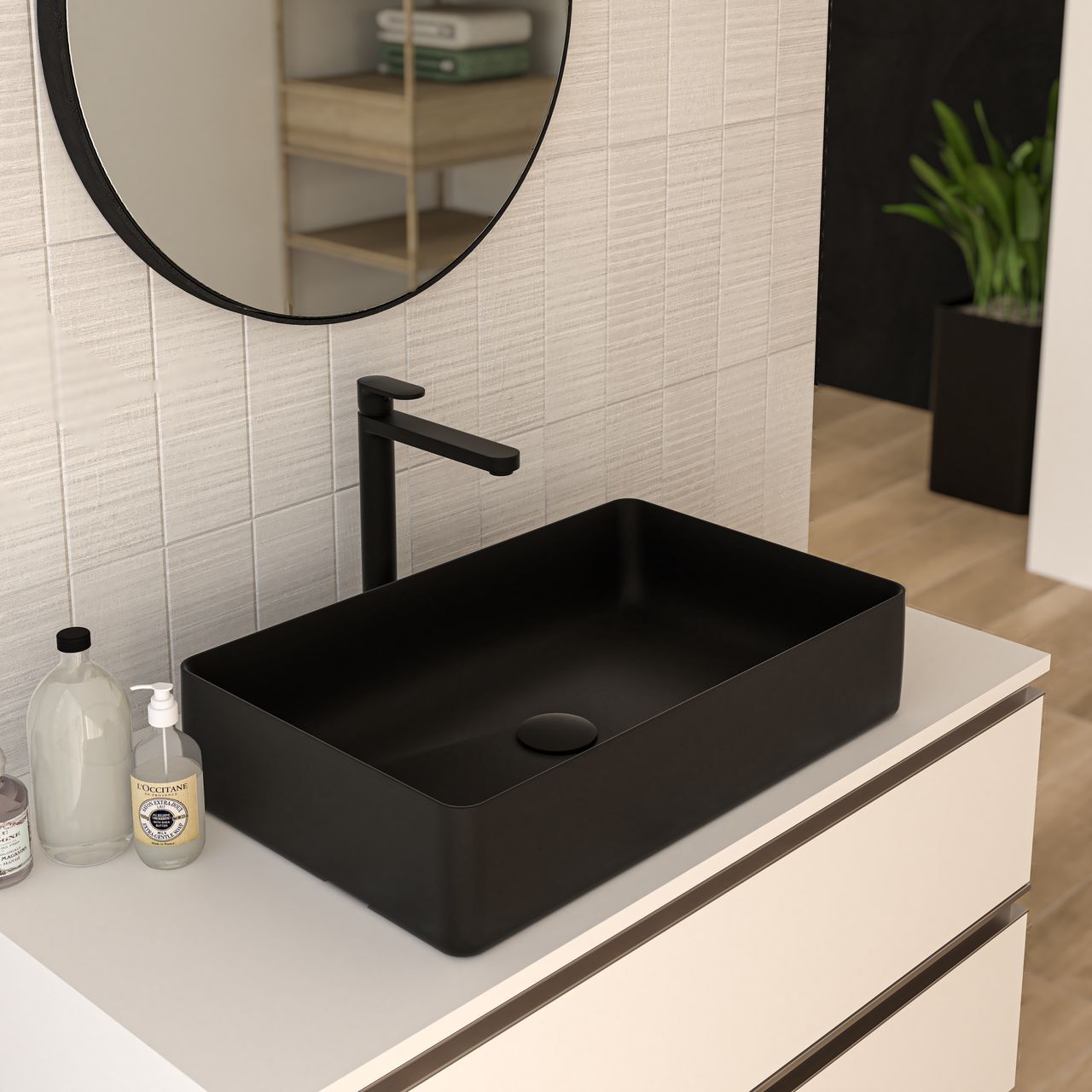 Керамическая прямоугольная столешница Ercos MUSA ARCH-00096451 - Вид №3