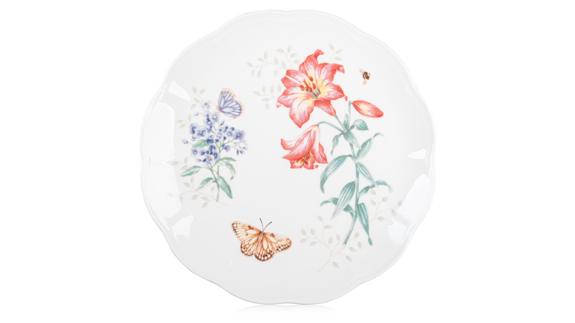 10649558 Lenox Сервиз столовый Lenox "Бабочки на лугу" на 4 персоны 12 предметов Фарфор  - Вид №8