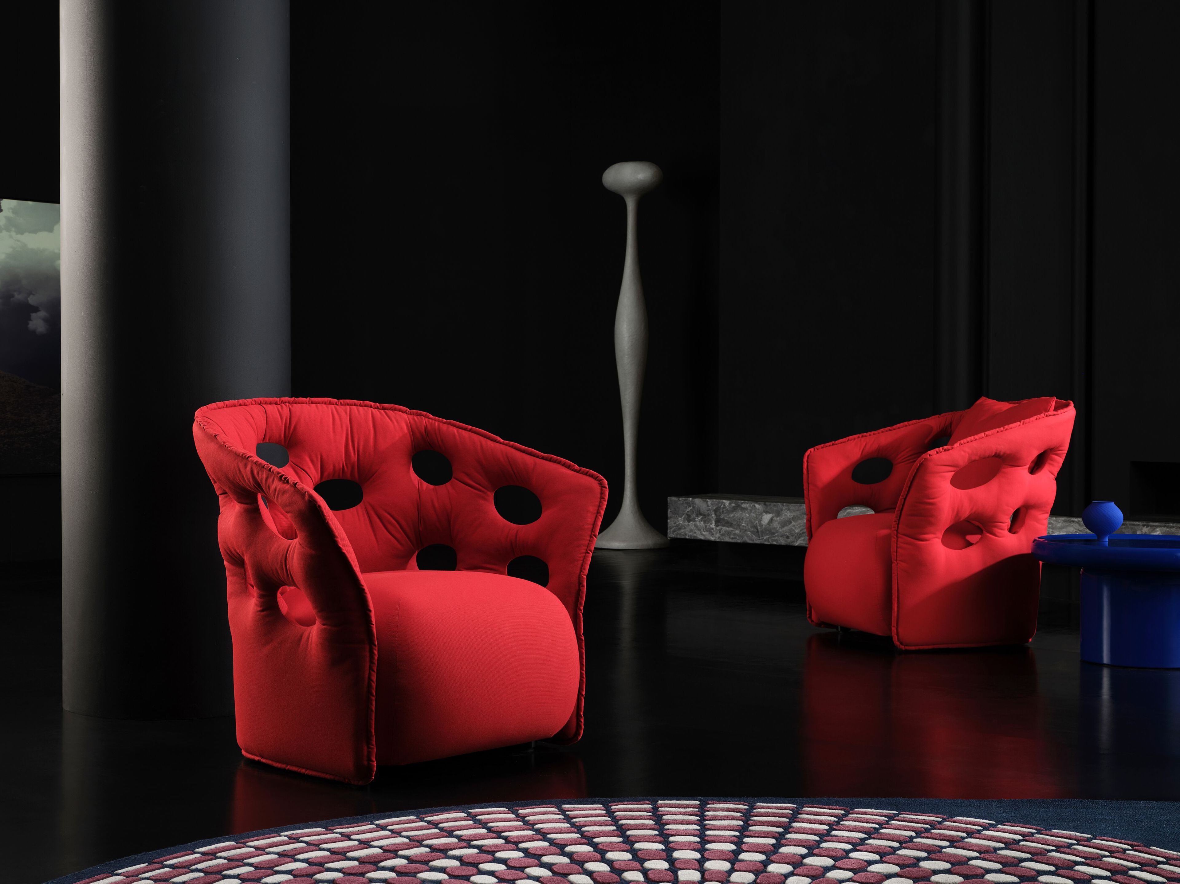 Тканевое кресло с подлокотниками HC28 maison ROOT ARCH-00146781 - Вид №4