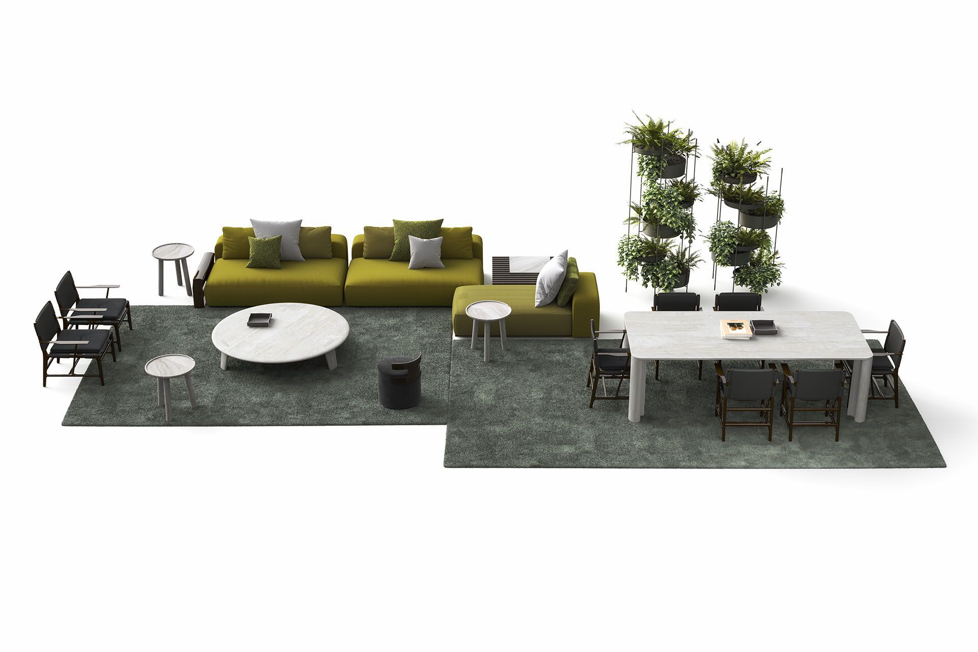 Садовое кресло из красного дерева и кожи с подлокотниками Exteta Levante ARCH-00082375 - Вид №27