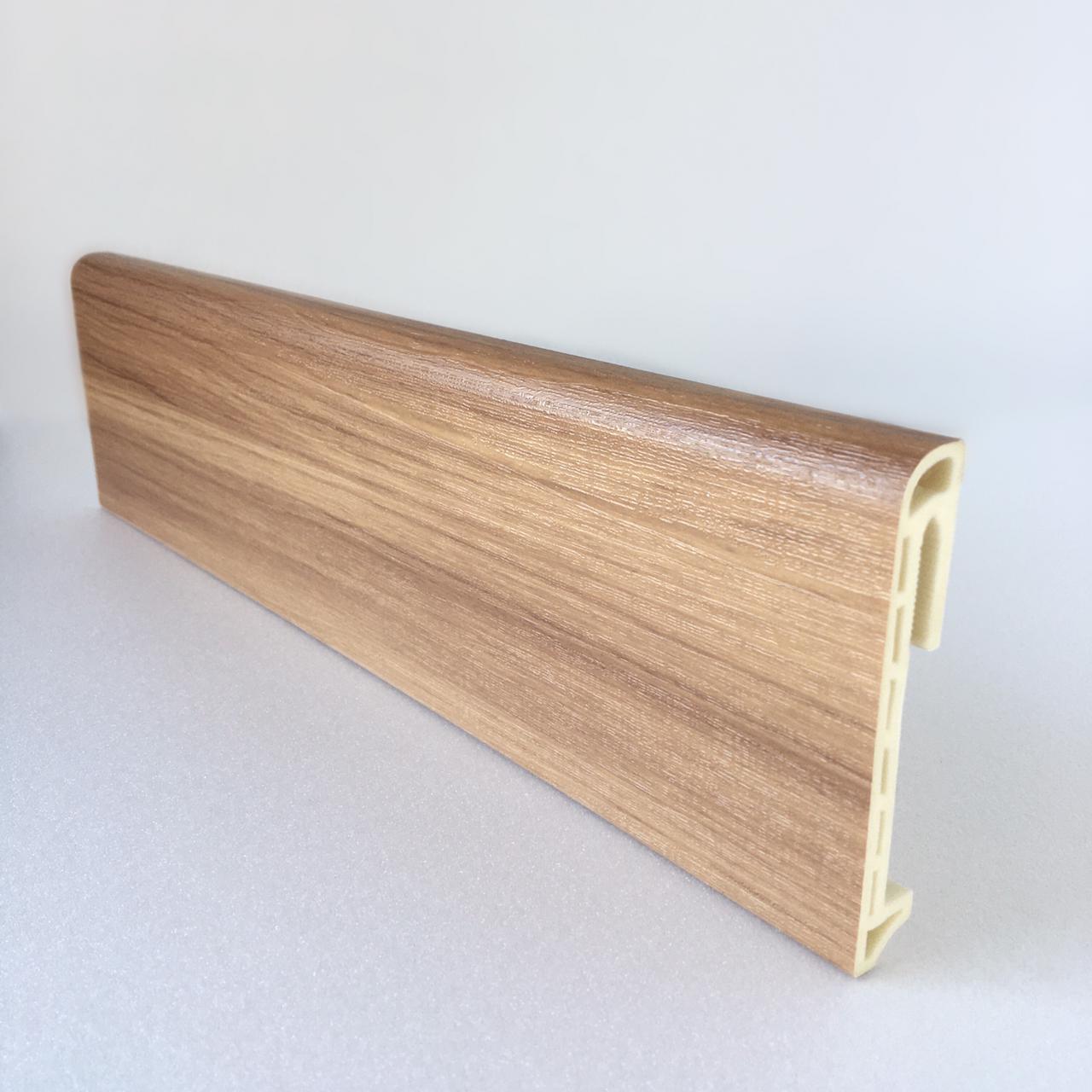 Напольный плинтус  Груша 80мм DEKOR PANEL DP066