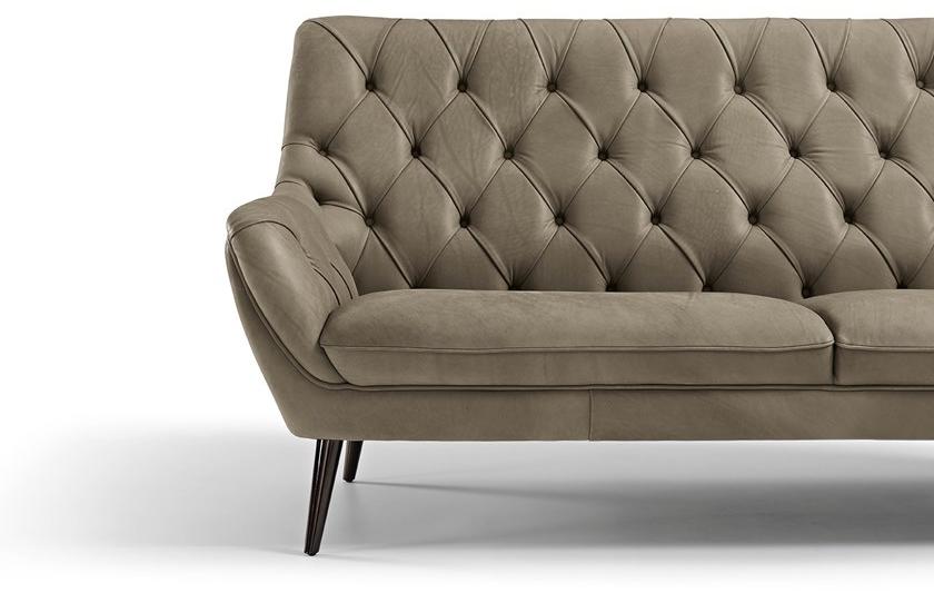 Max Divani 2-местный кожаный диван с тафтингом Grace sun-id-1417585 - Вид №3