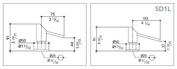 Дозатор моющего средства из нержавеющей стали MGS кухонные принадлежности ARCH-00023542 - Вид №2