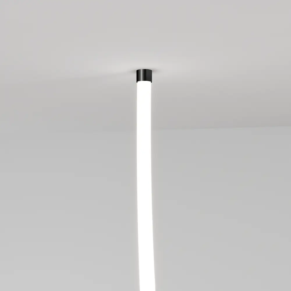 Светильник подвесной светодиодный «Full Light Minimal» 7 м² нейтральный белый свет цвет черный Elektrostandard STLM-2013148 - Вид №1