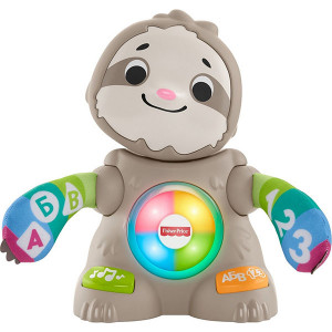 GHY96 Mattel Fisher-Price Linkimals Фишер Прайс Линкималс Музыкальный Танцующий Ленивец FISHER-PRICE (Mattel)