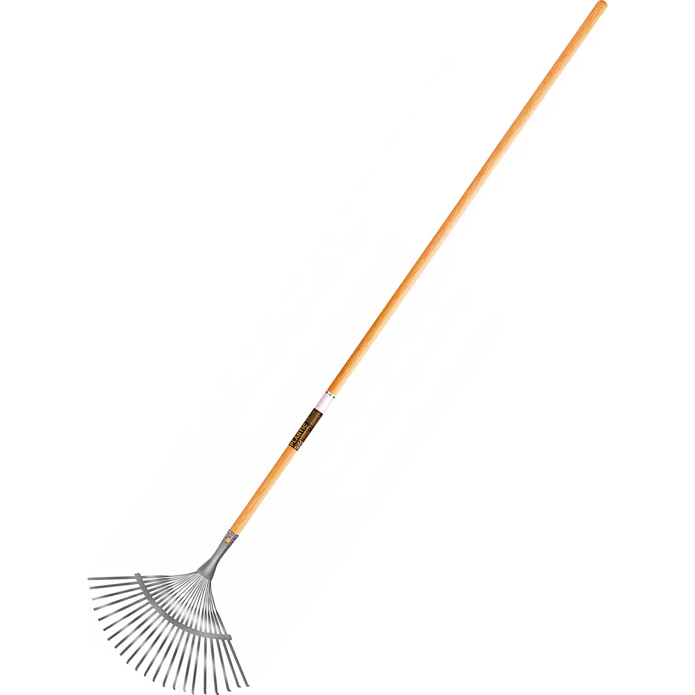 Веерные грабли Fiskars Plantic Pro для эффективной уборки листвы 87669466 STLM-0074777