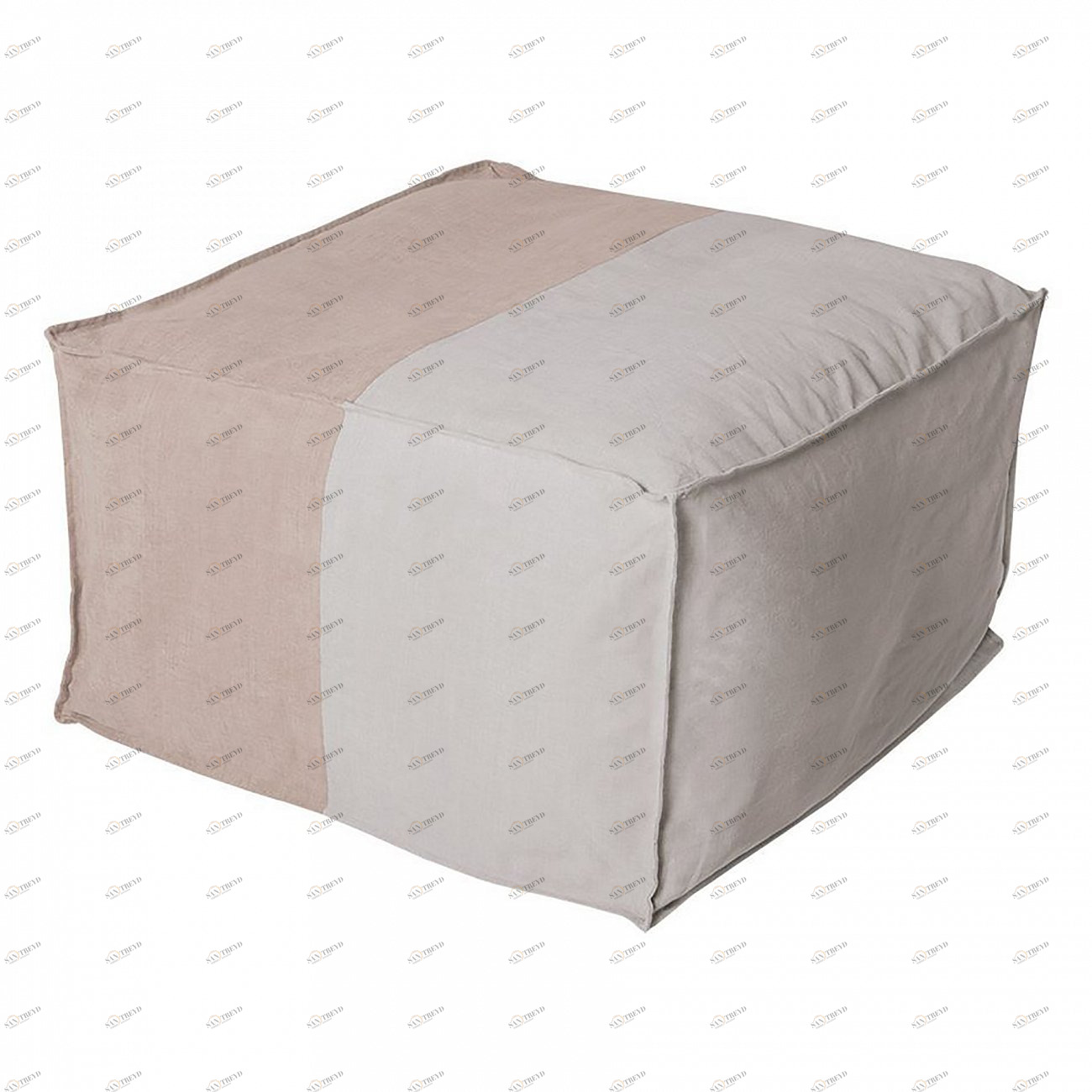 Пуфик FATTY светло-коричневый SITS FATTY 191989 Бежевый;белый 