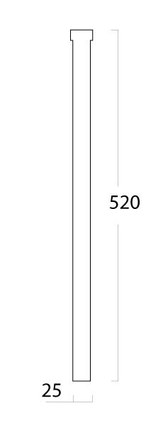 Удлинитель душевой колонны Cezares CZR-PCD50-03/24 ARTICOLI VARI - Вид №1