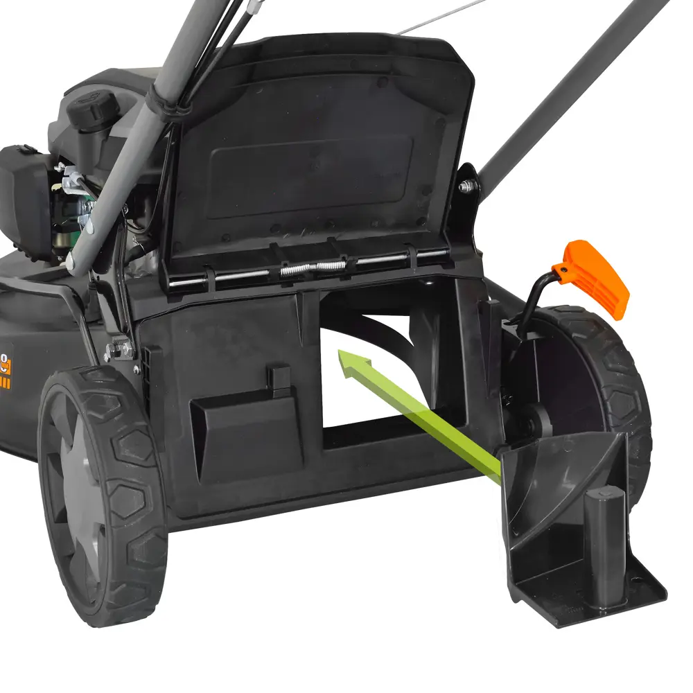 Бензиновая самоходная газонокосилка Carver Hobby 3.9 л.с. с мульчированием 89419390 STLM-1574758 - Вид №12