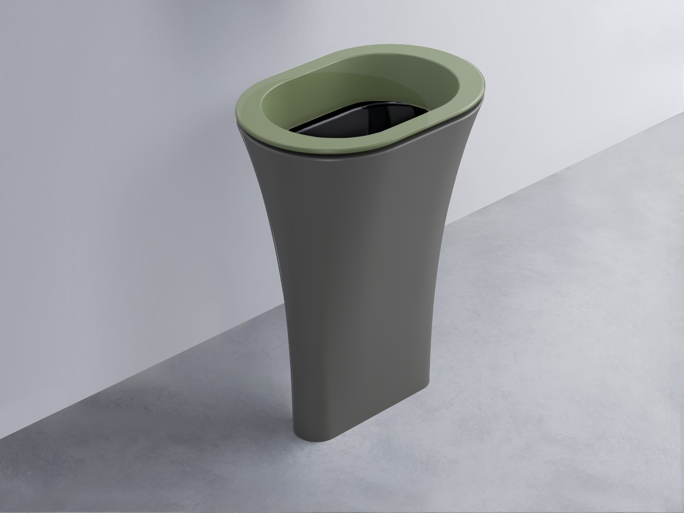 AMLA65-AG+AMPILO-N+AMCOLO-CM Раковина Amedeo Ovale отдельностоящая cielo Enjoy + Amedeo Ceramica Cielo