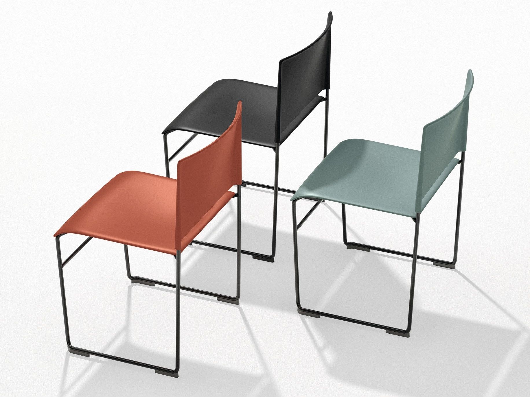 Пластиковый штабелируемый стул для конференций Arper Стейси ARCH-00050443 - Вид №1