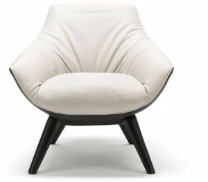 MisuraEmme Мягкое кожаное кресло Atelier