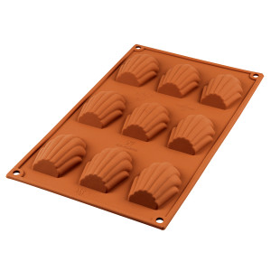 20.032.00.0065 Форма для приготовления пирожных madeleine силиконовая Silikomart