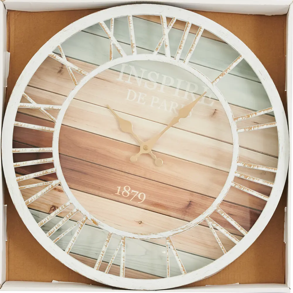 Часы настенные Dream River DMR круглые ø40.6 см цвет белый STLM-2136641 - Вид №5