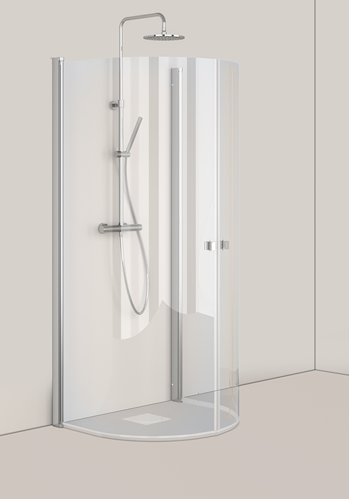 1450480 Igloo Pro U Душевой Уголок 80X95 Hafa Прозрачный  - Вид №6