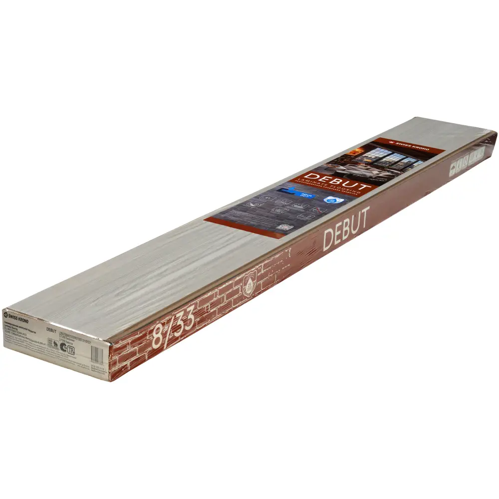 Ламинат Debut Белония 33 класс толщина 8 мм 2.109 м² SWISS KRONO STLM-2167282 - Вид №8