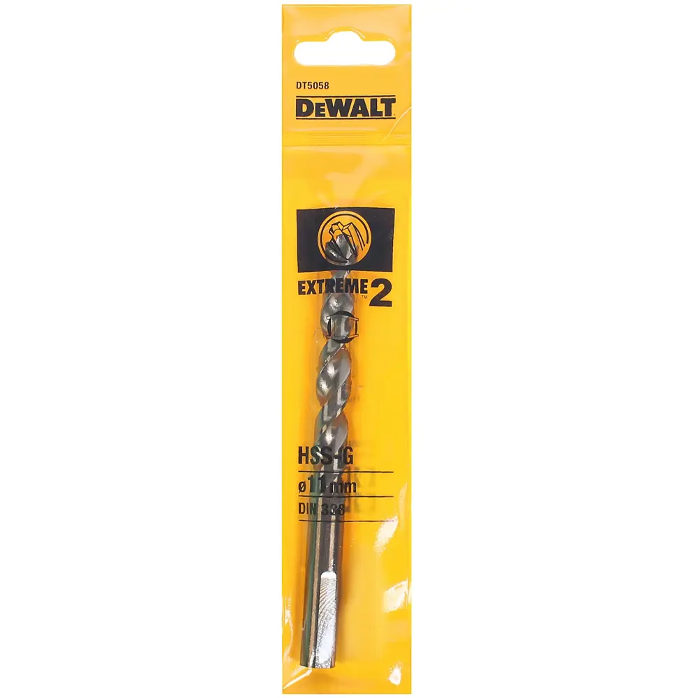 Сверло по металлу HSS-G 11х142 мм DeWalt Extreme 2 DT5058 81970408 STLM-2141095  - Вид №2