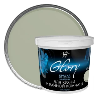 Краска для кухни и ванной цвет серый камень 0.9 л 81963980 STLM-2120352