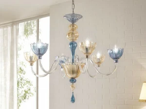 Cangini & Tucci Люстра из дутого стекла отраженного света Color