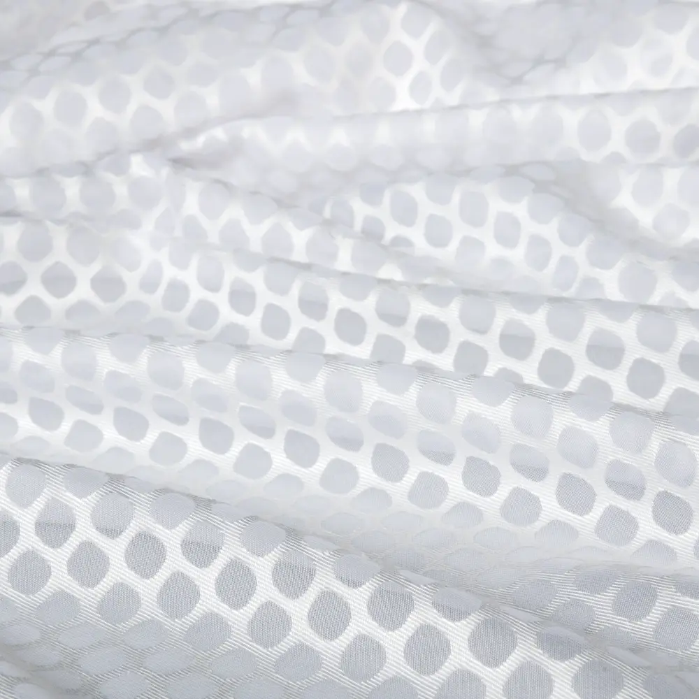 Тюль на ленте «Ромбы», 250x280 см, геометрия, цвет белый GARDEN STLM-2090363 - Вид №2