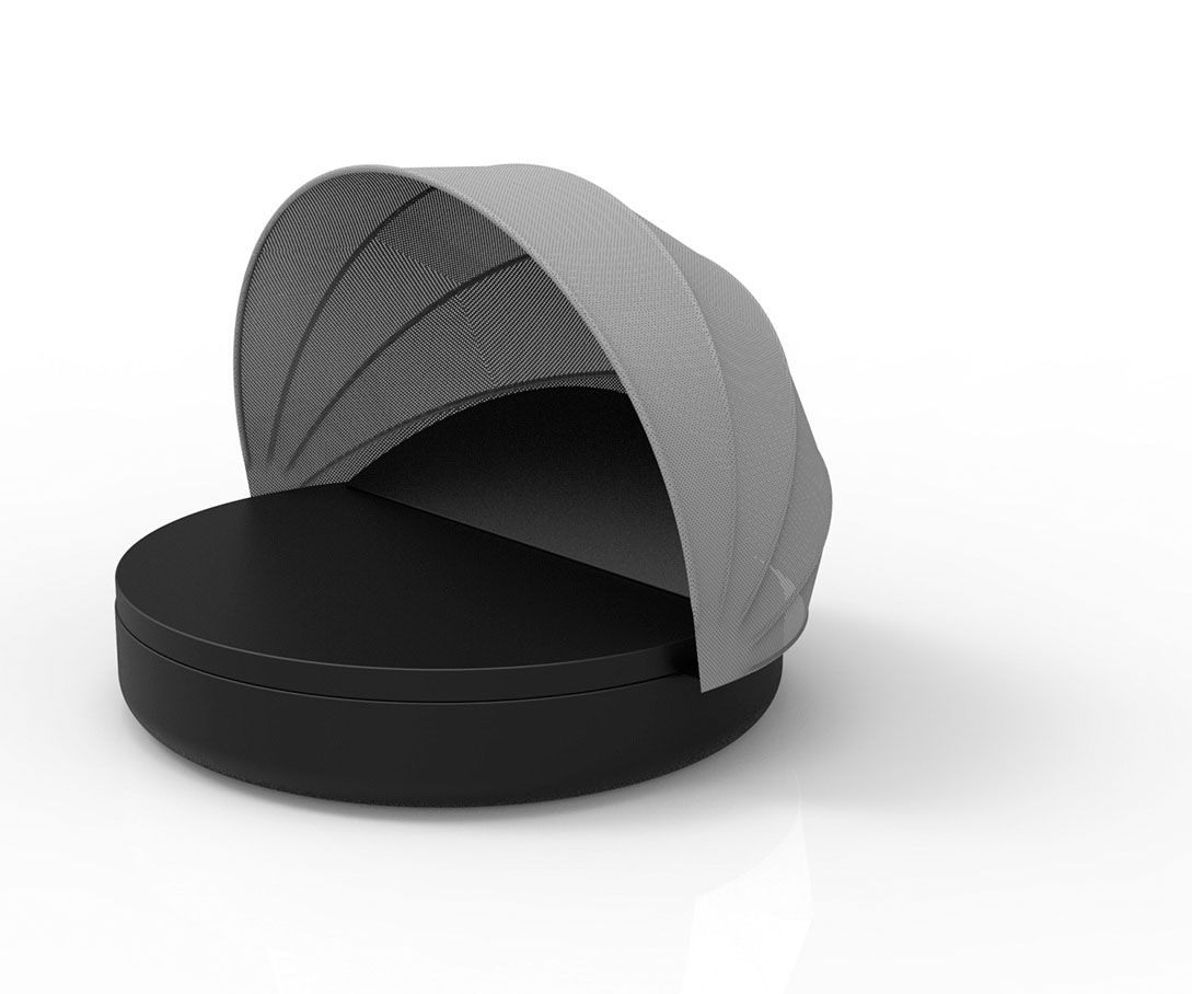 088226 Кровать Ulm c откидной спинкой и складным навесом Vondom Vela - Вид №10